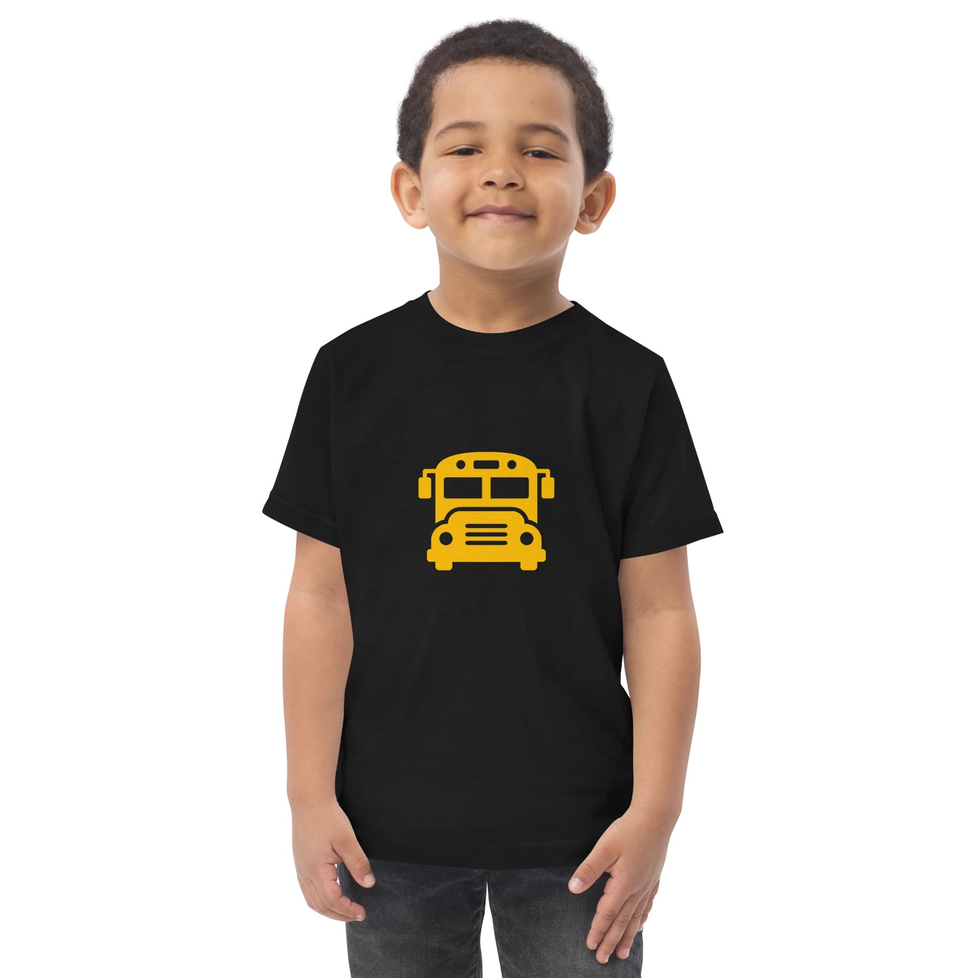 Minimalist School Bus Icon Toddler T-Shirt product image (1)