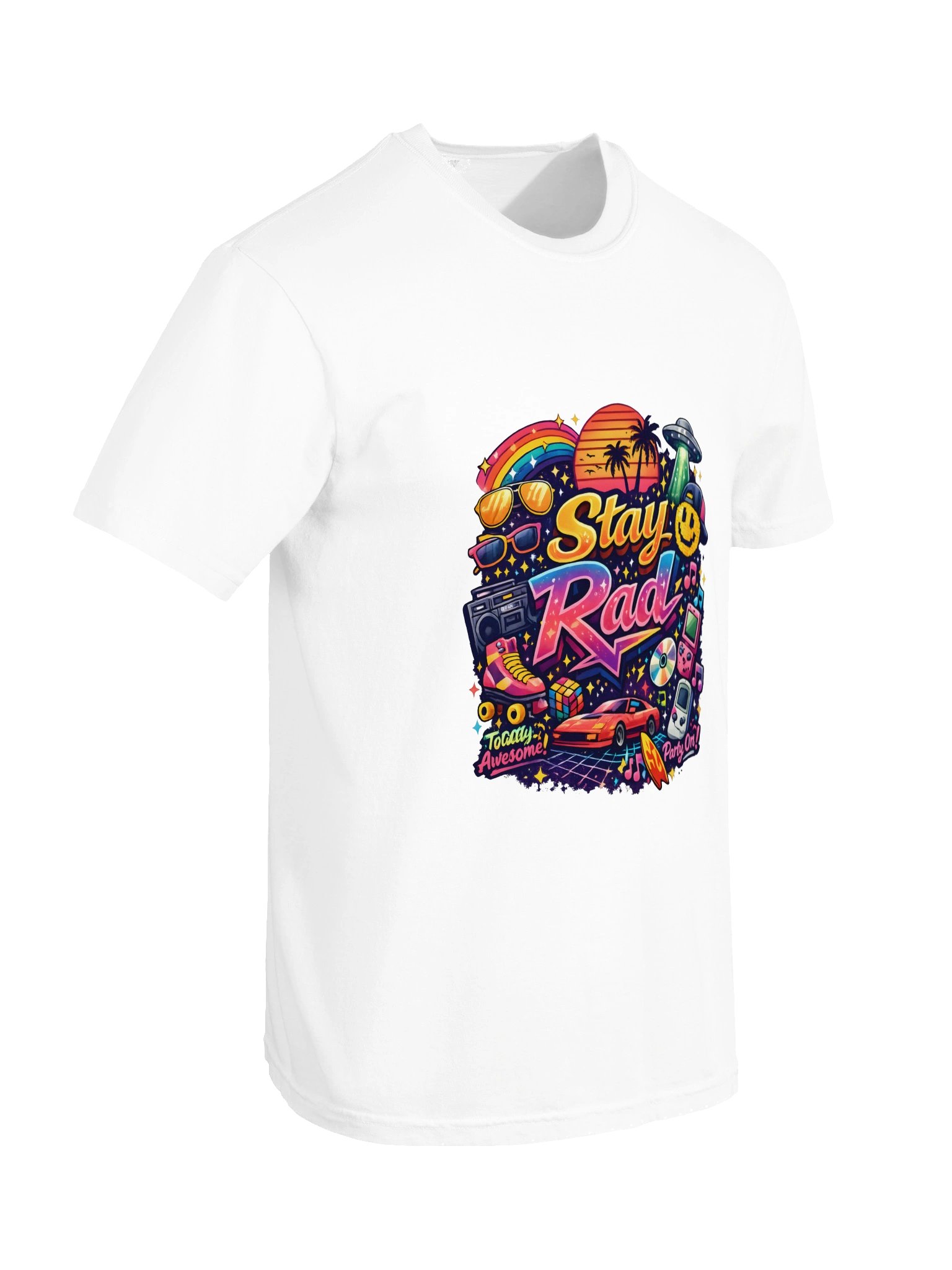 Stay Rad Retro 90s Vibe Tee product image (36)