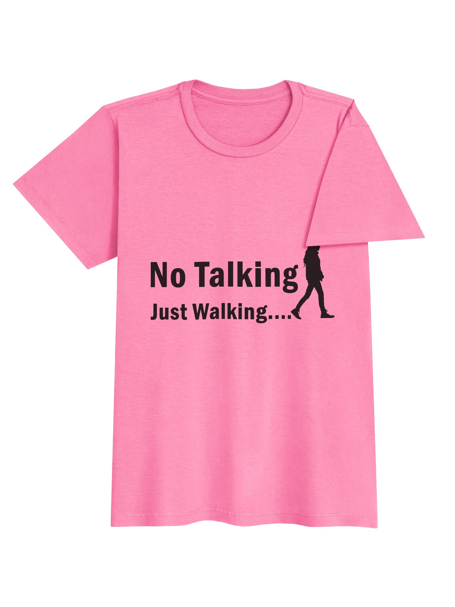 Gildan Women's Basic Softstyle T-Shirt - Silent Girl Walker product image (24)