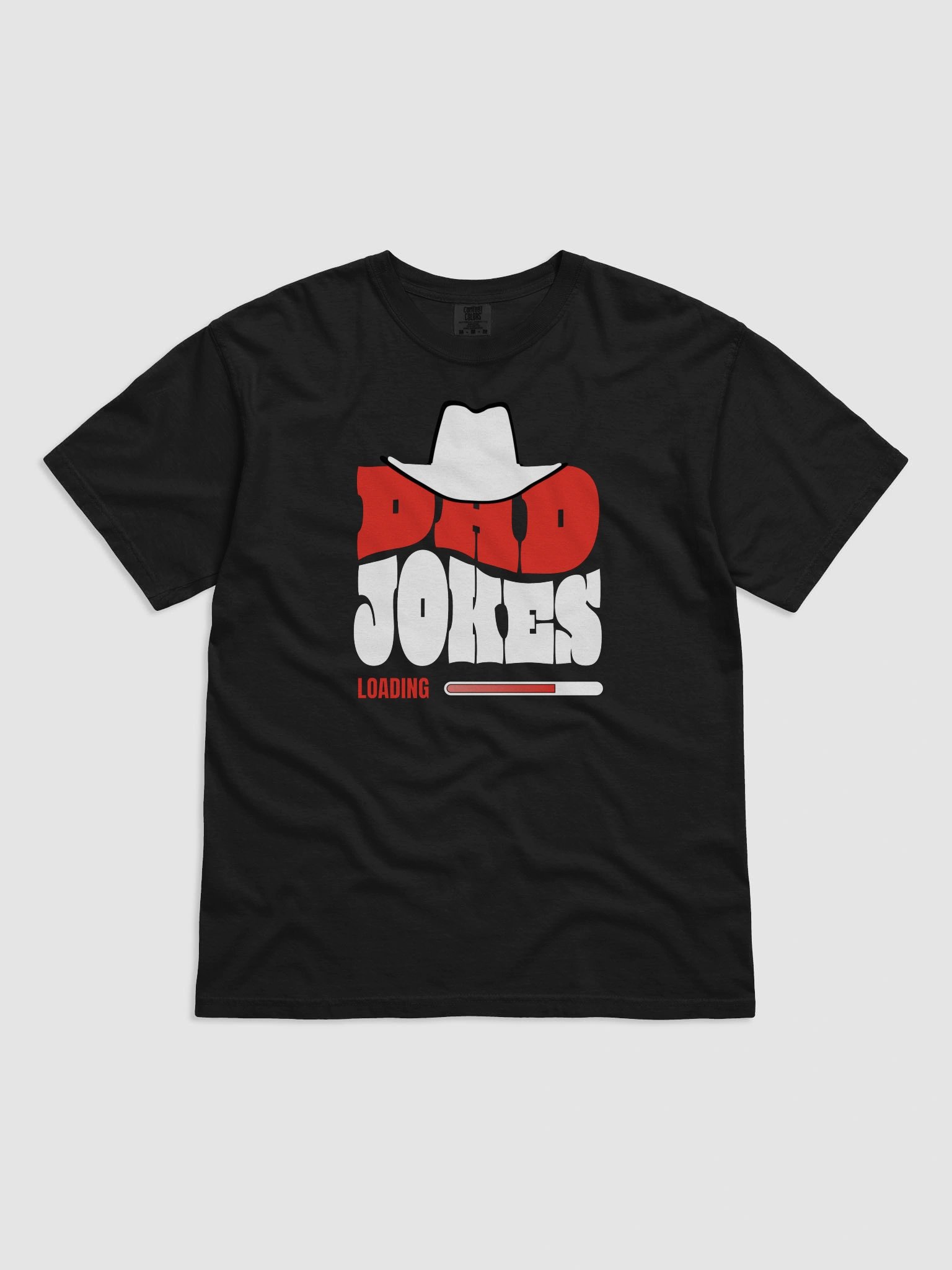 Dad Jokes Loading Cowboy Tee product image (11)