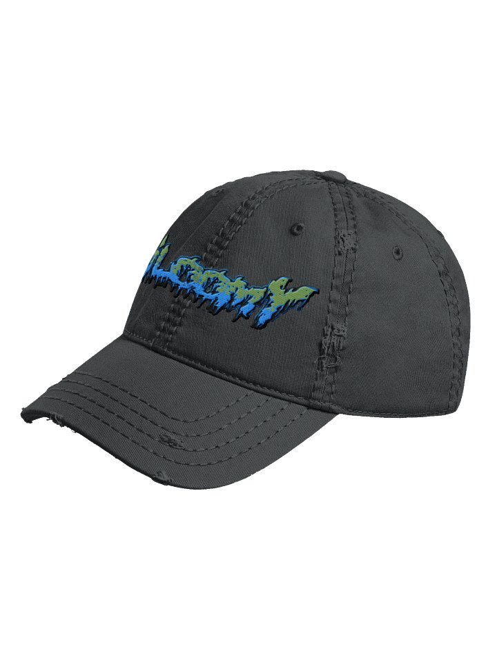 Glooom Drip Distressed Dad Hat product image (6)