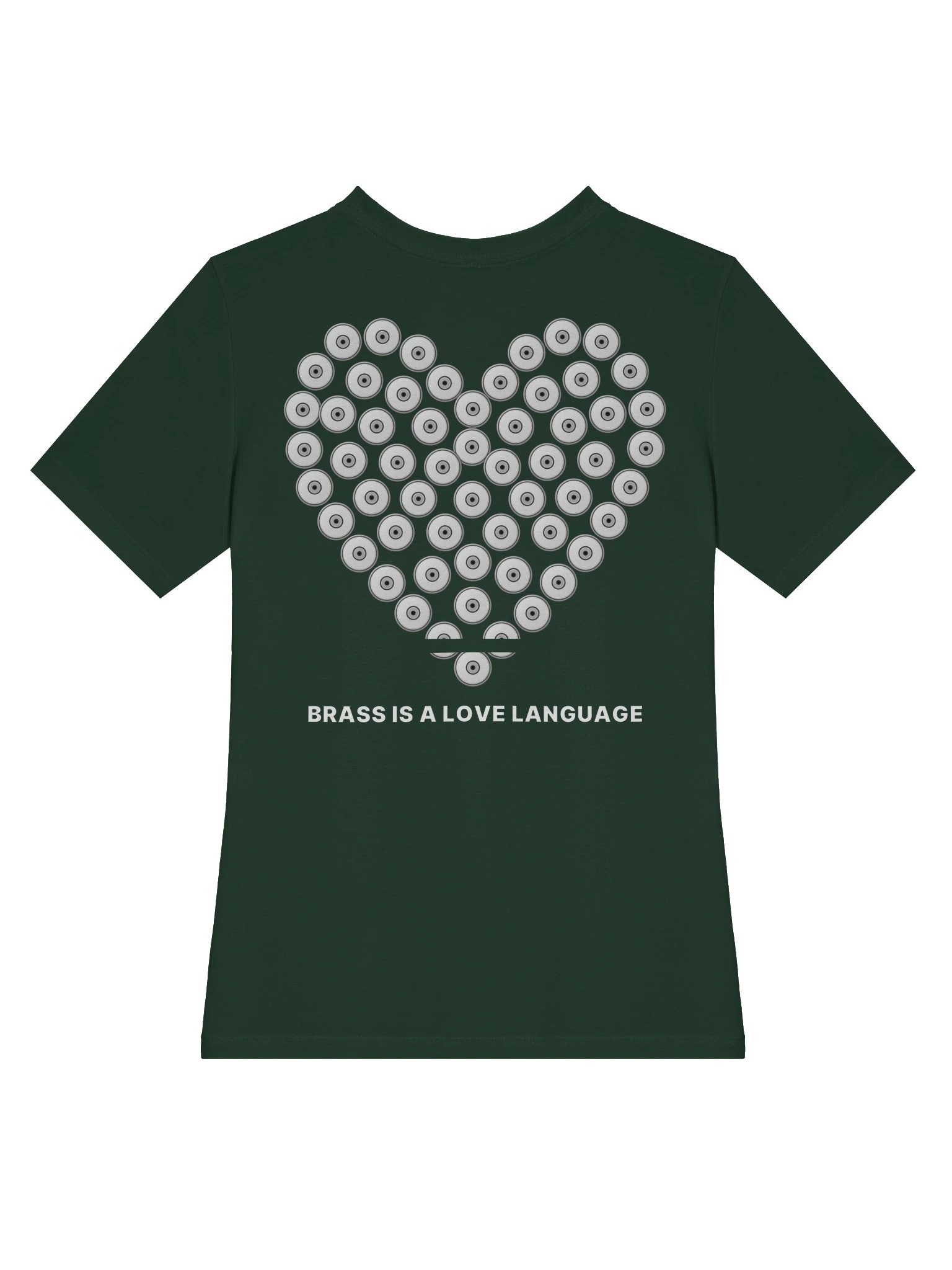 No ShopCo Women's Forest Green Tee product image (4)