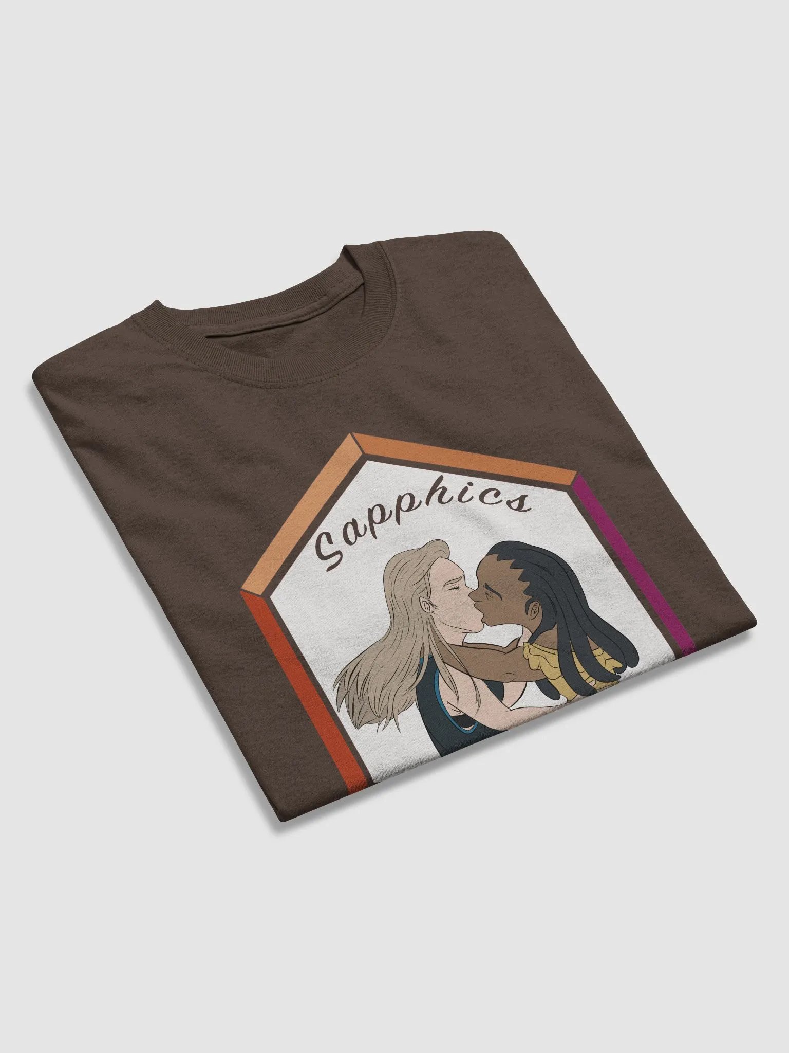 03 Sapphics Only Cotton Tee product image (26)