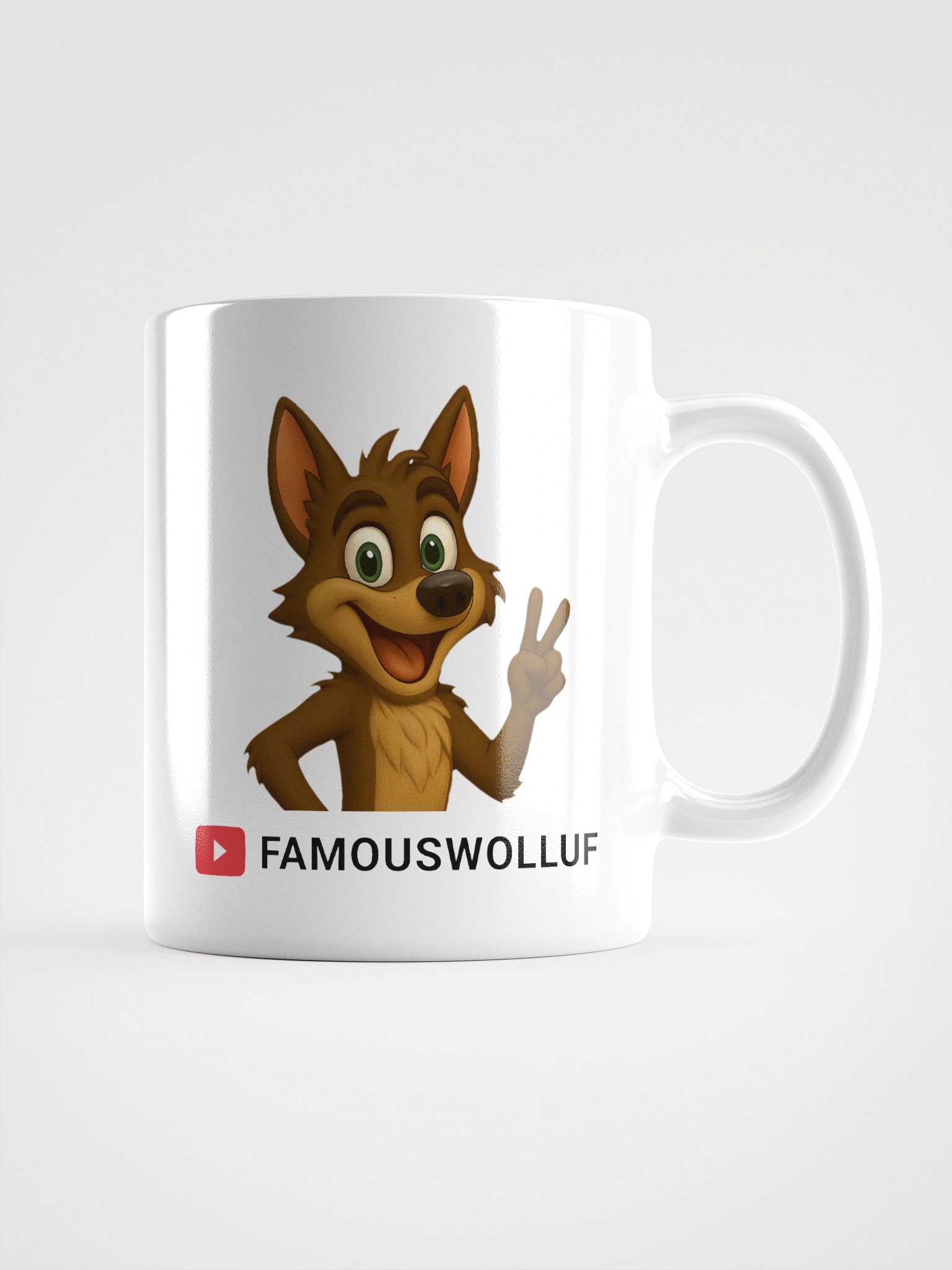 FamousWolluf Glossy Mug product image (1)