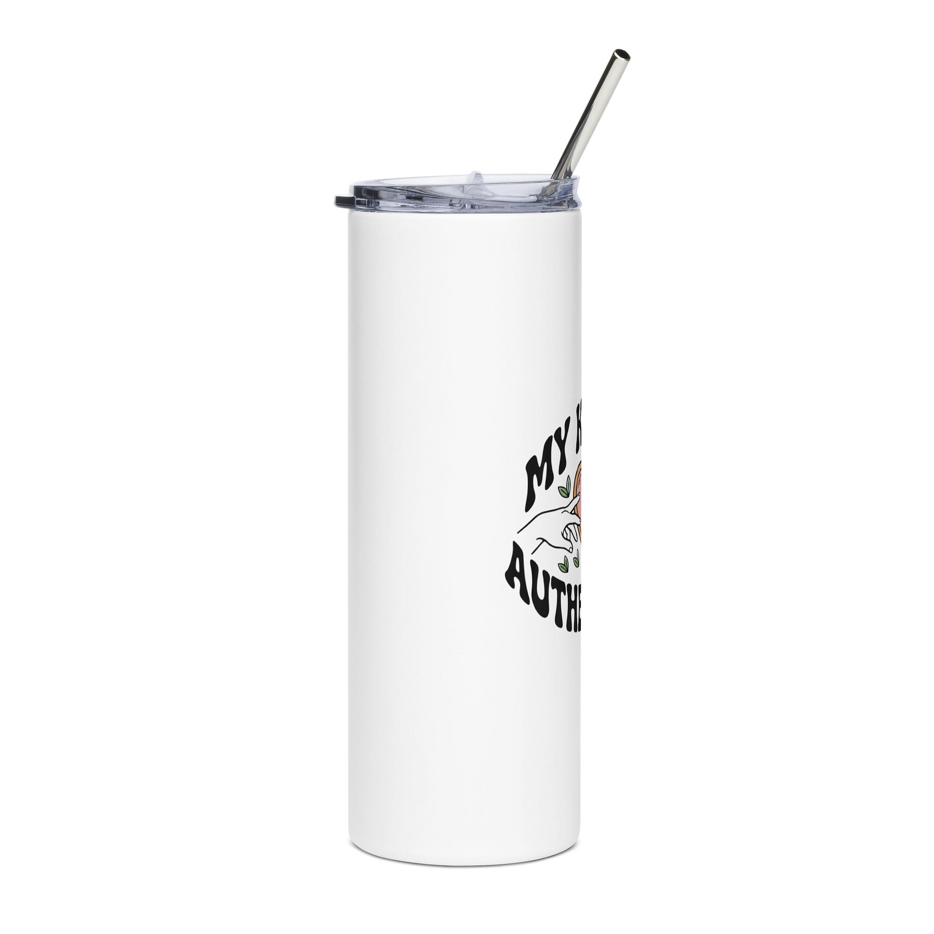 “My Kink Is Authenticity” White Tumbler product image (4)