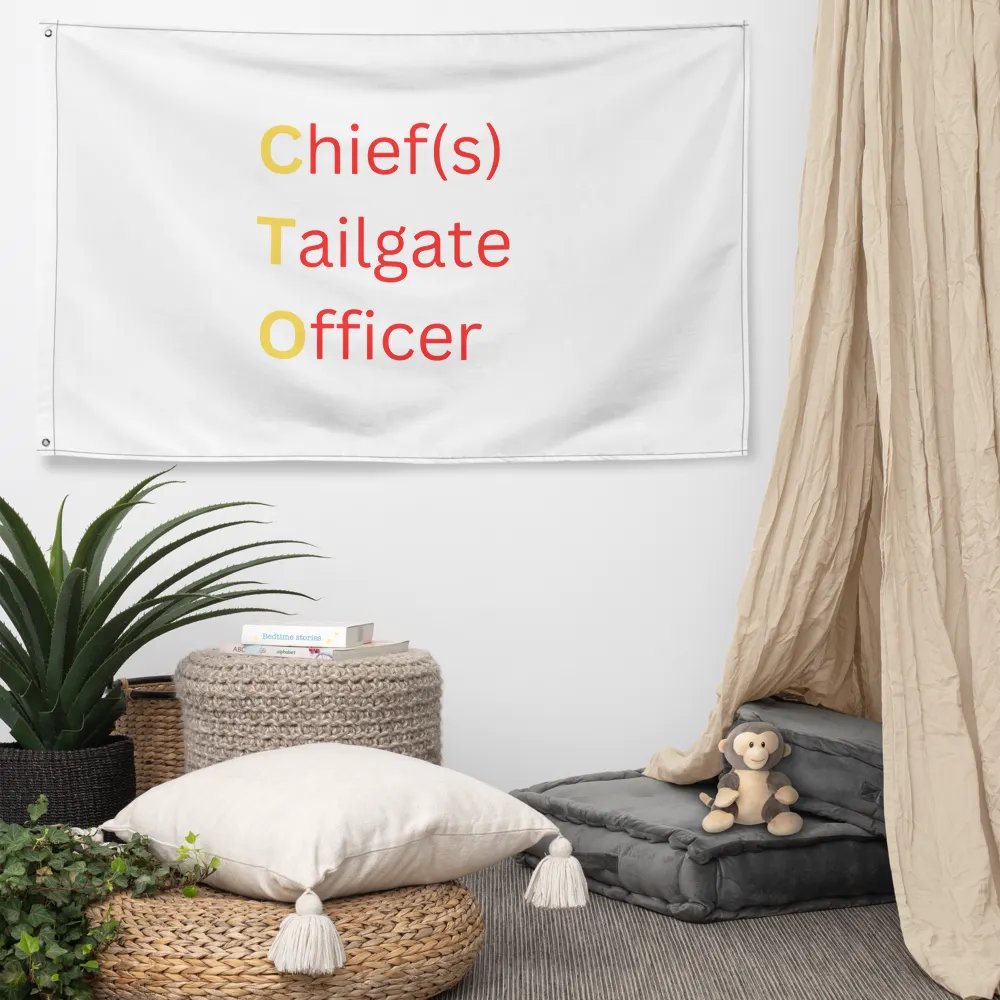 Chief(s) Tailgate Officer Flag product image (5)