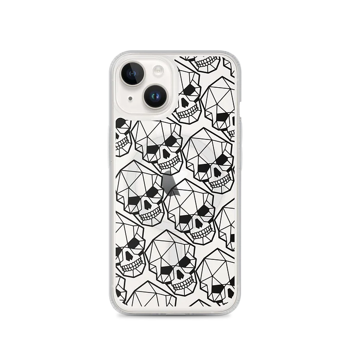 Skull MagSafe iPhone Clear Case product image (2)