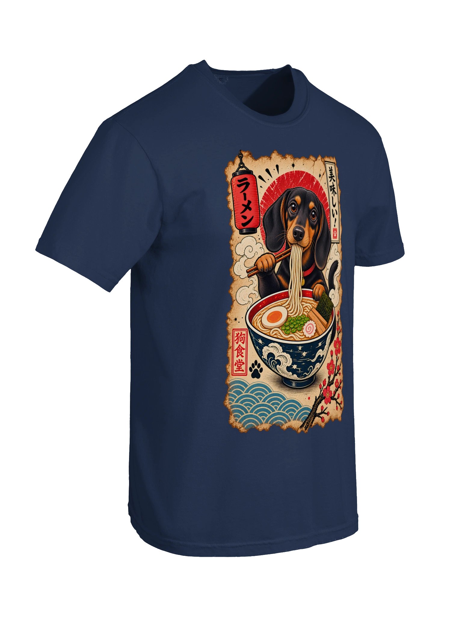 Japanese Ramen Dachshund Tee product image (6)