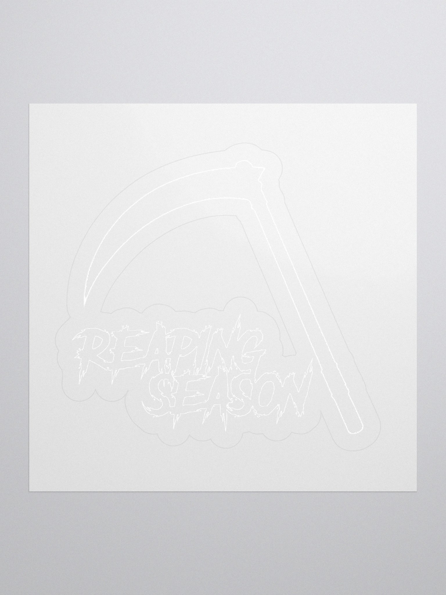 Sticker (White) product image (3)