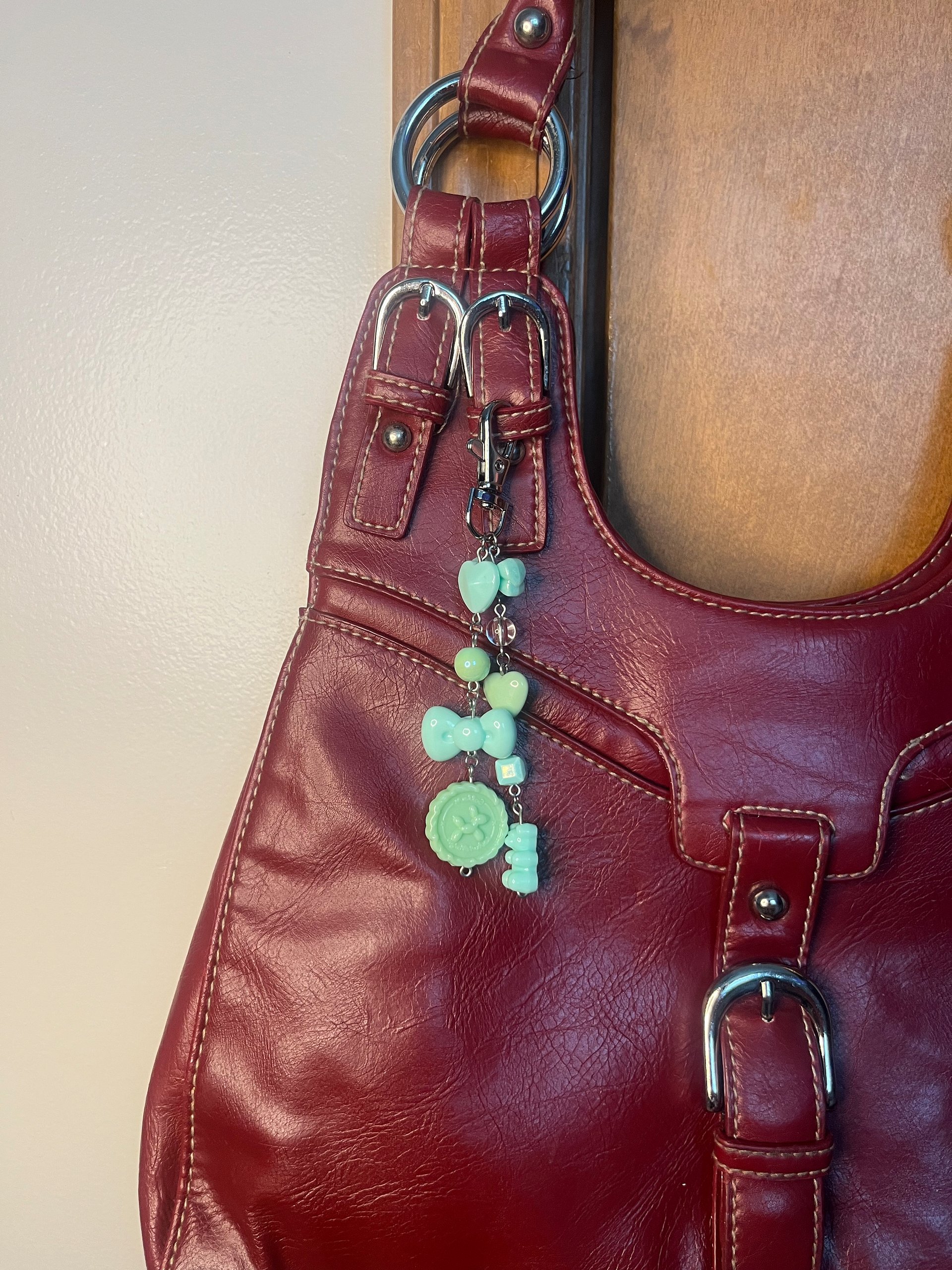 Green Classic Bag Charm product image (2)