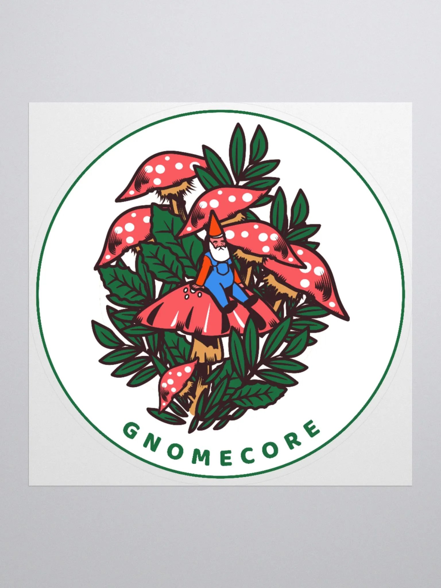Gnomecore bubble free stickers product image (1)