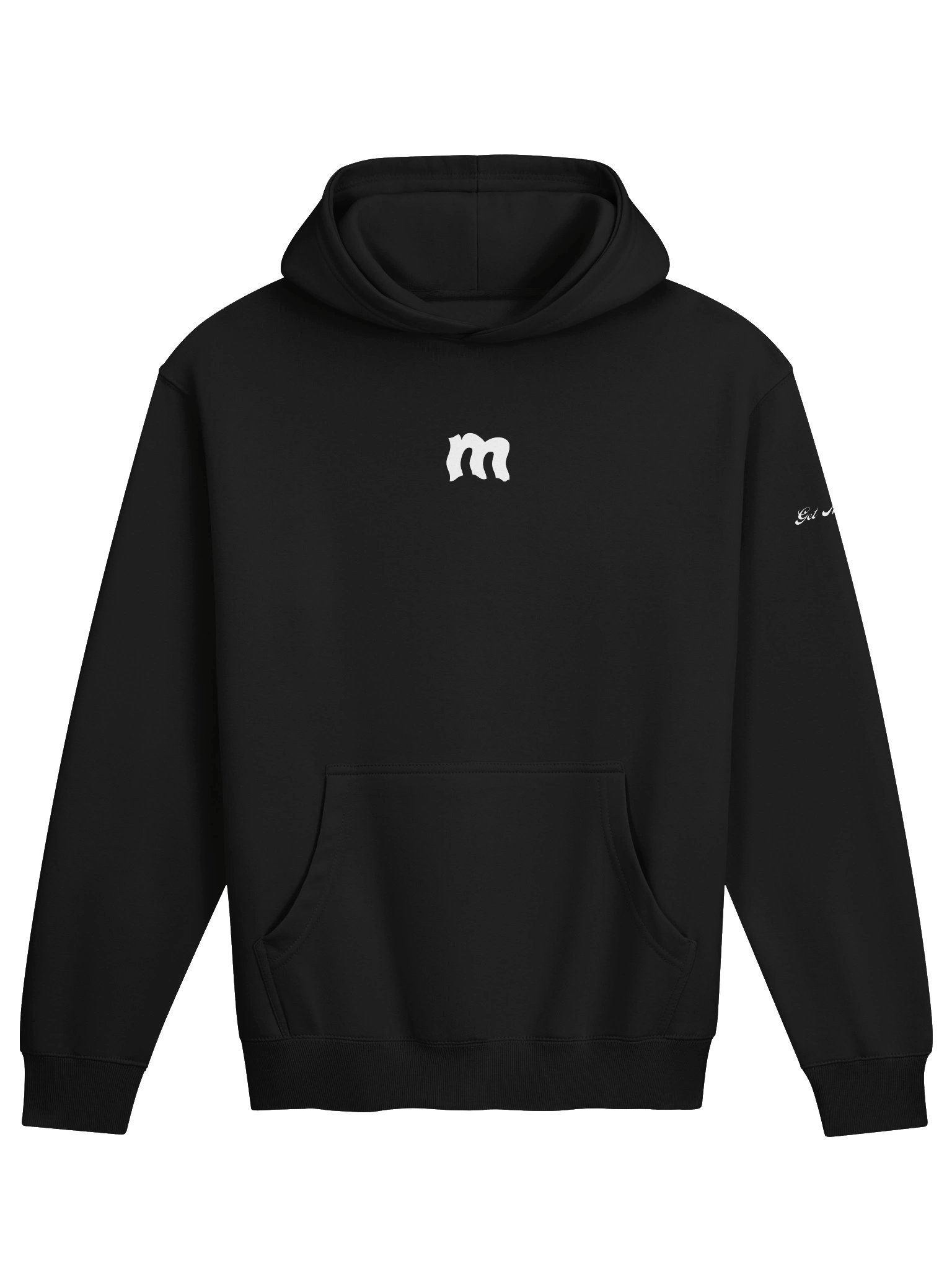 MELTED TIGER STYLE HOODIE - BLACK product image (1)