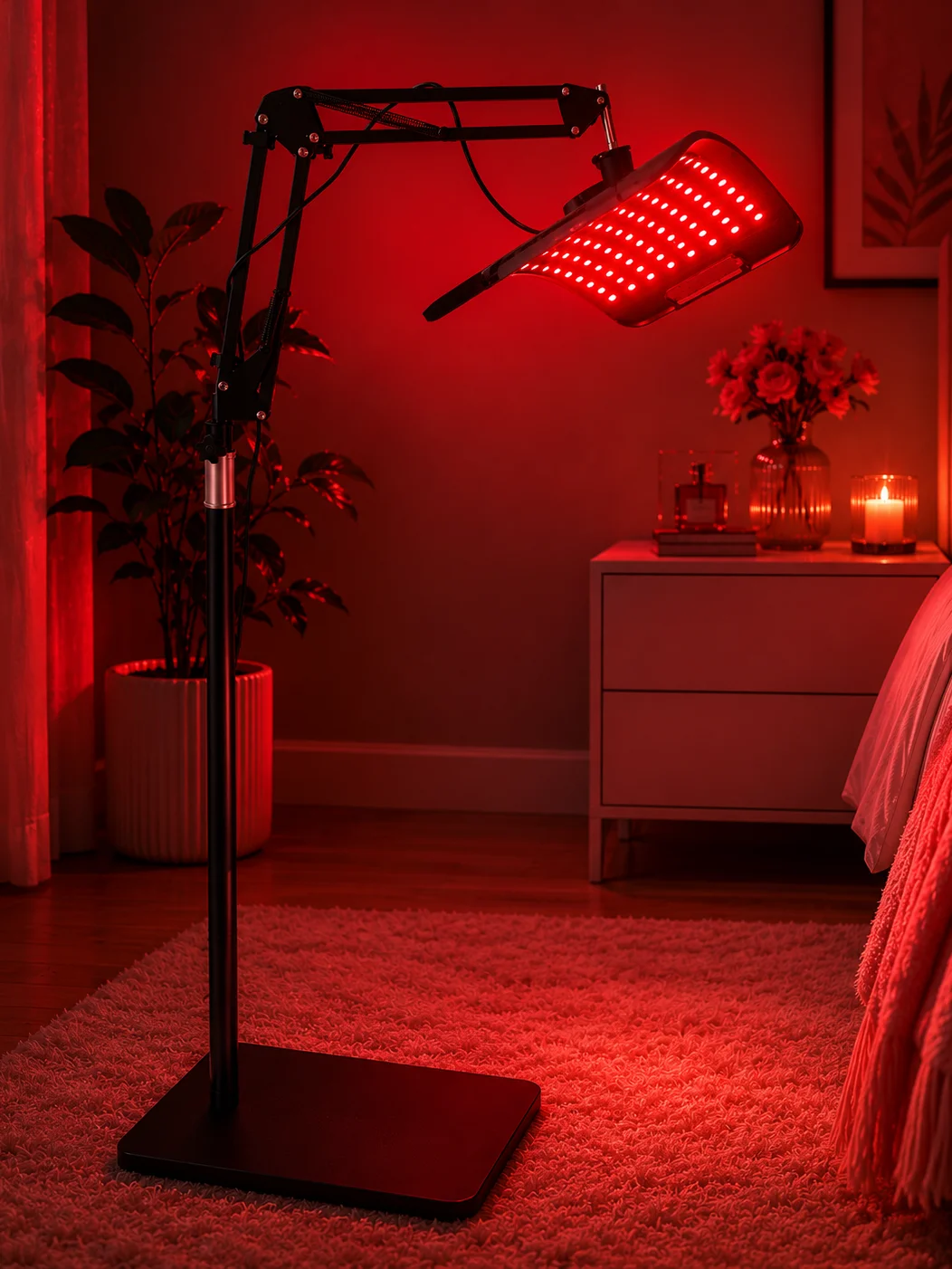 Red Light Therapy Lamp with Stand product image (1)