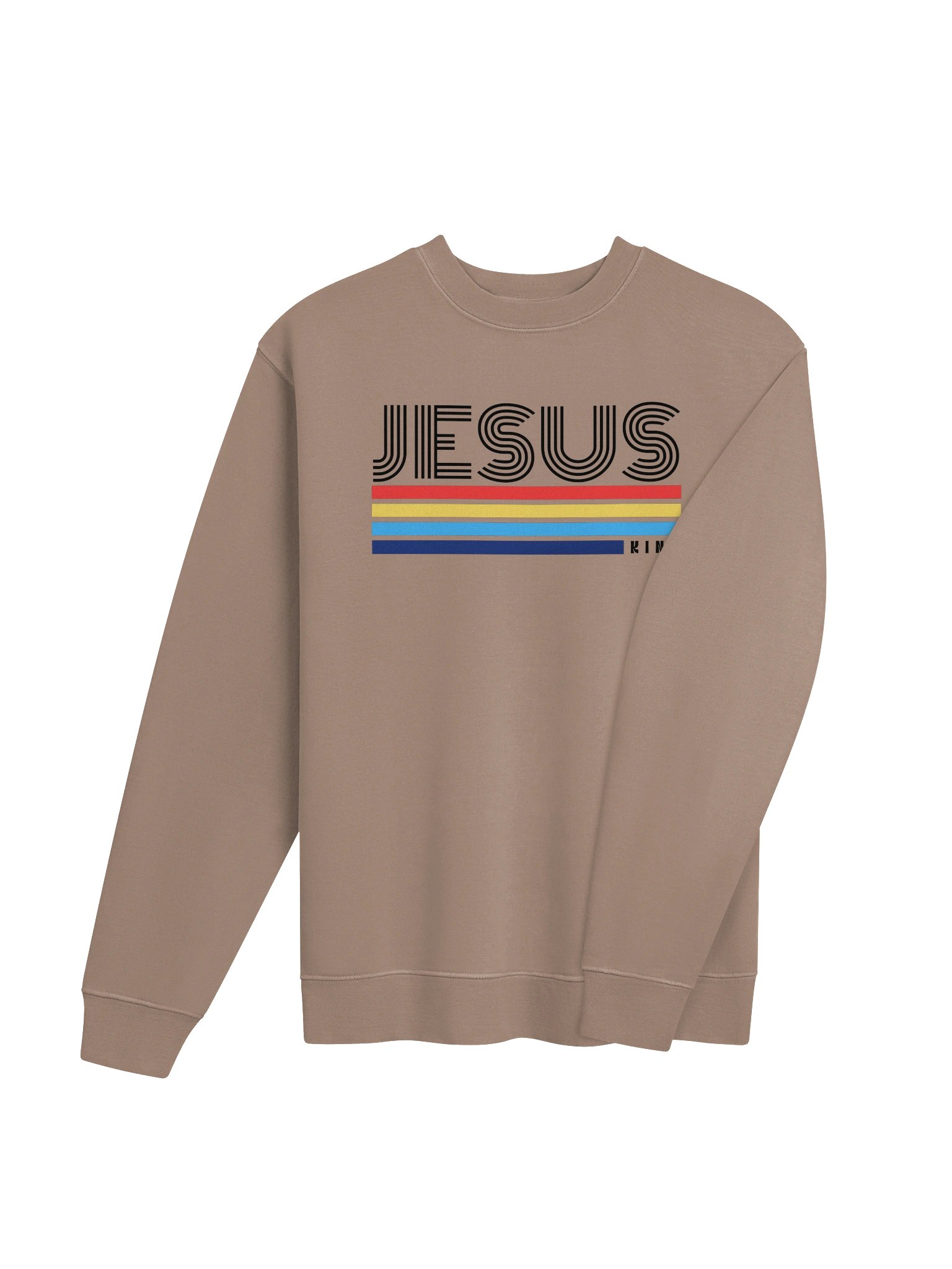 Retro Jesus King Pigment Dyed Sweatshirt product image (24)