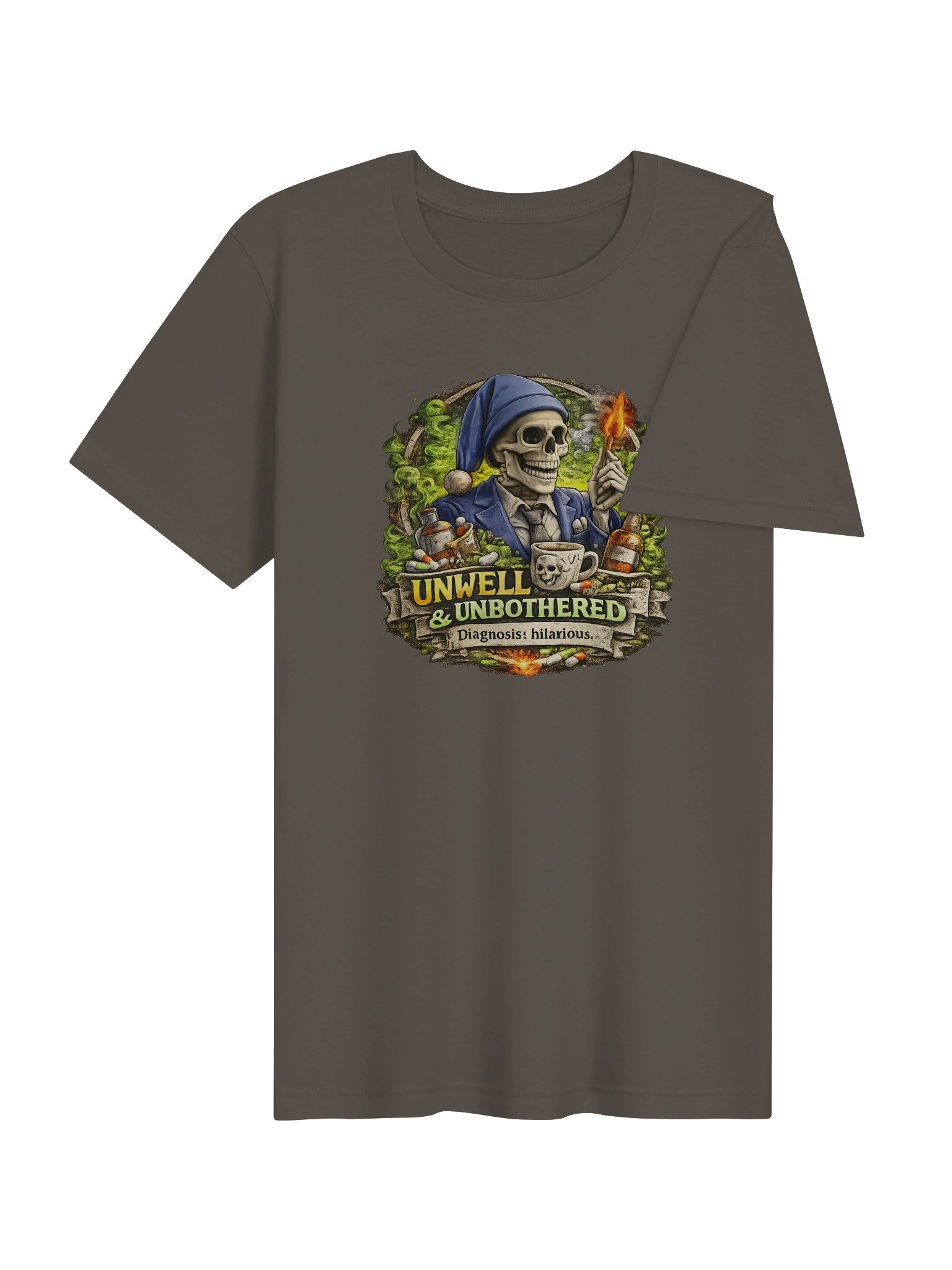 ''UNWELL & Unbothered'' Supersoft T-Shirt product image (54)