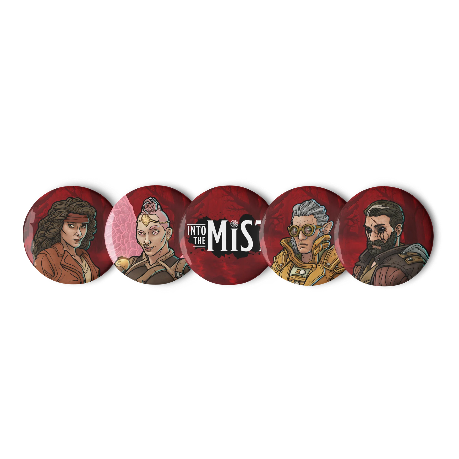 Into the Mist Pin Set #2 product image (1)