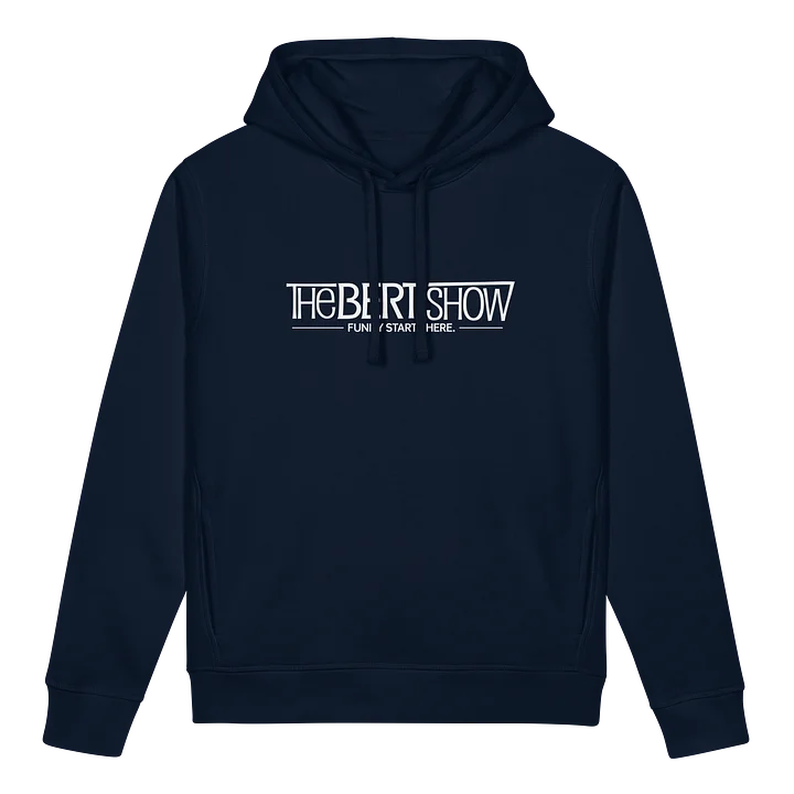 Bert Show Logo Unisex Organic Side Pocket Hoodie product image (1)