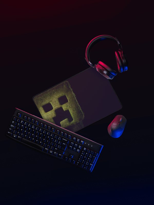 Creeper Mouse Pad – Gaming Desk Mat for Minecraft Fans product image (1)