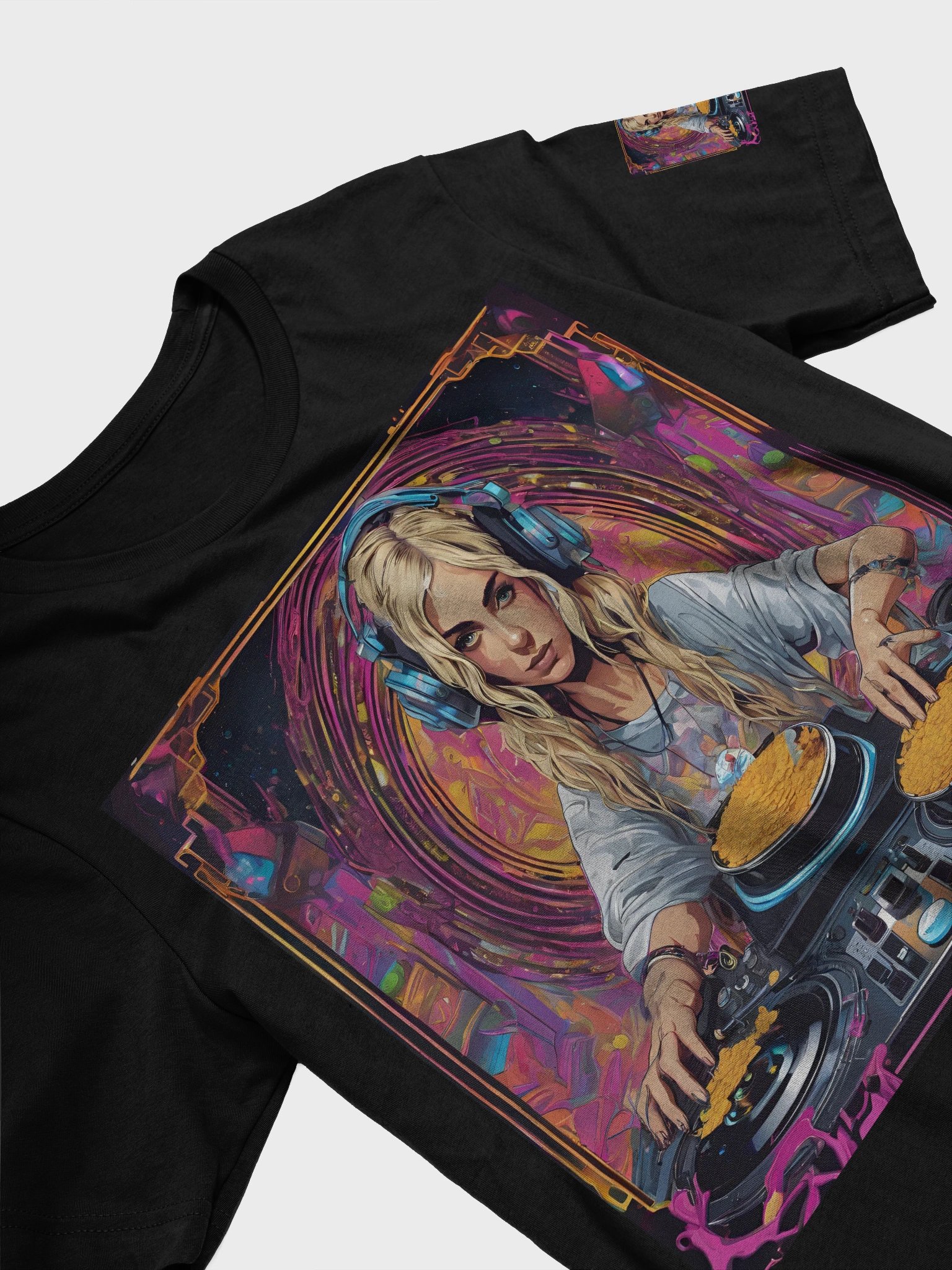 Dj Cornflake Beats Illustrated T-Shirt product image (3)