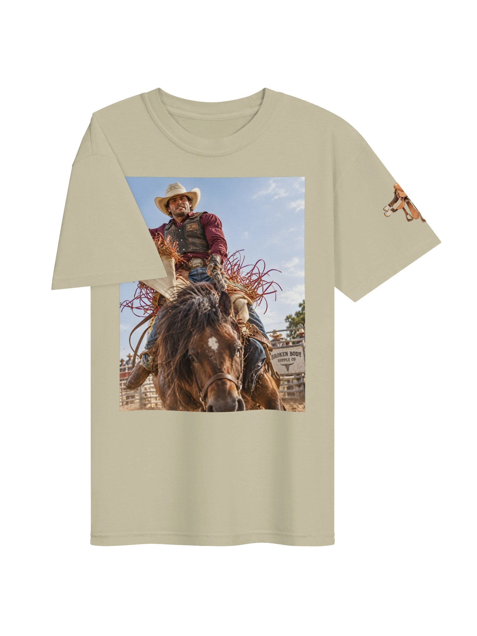 Saddle Bronc Ride It Out T-Shirt | ROUGHSTOCK RODEO™ product image (185)