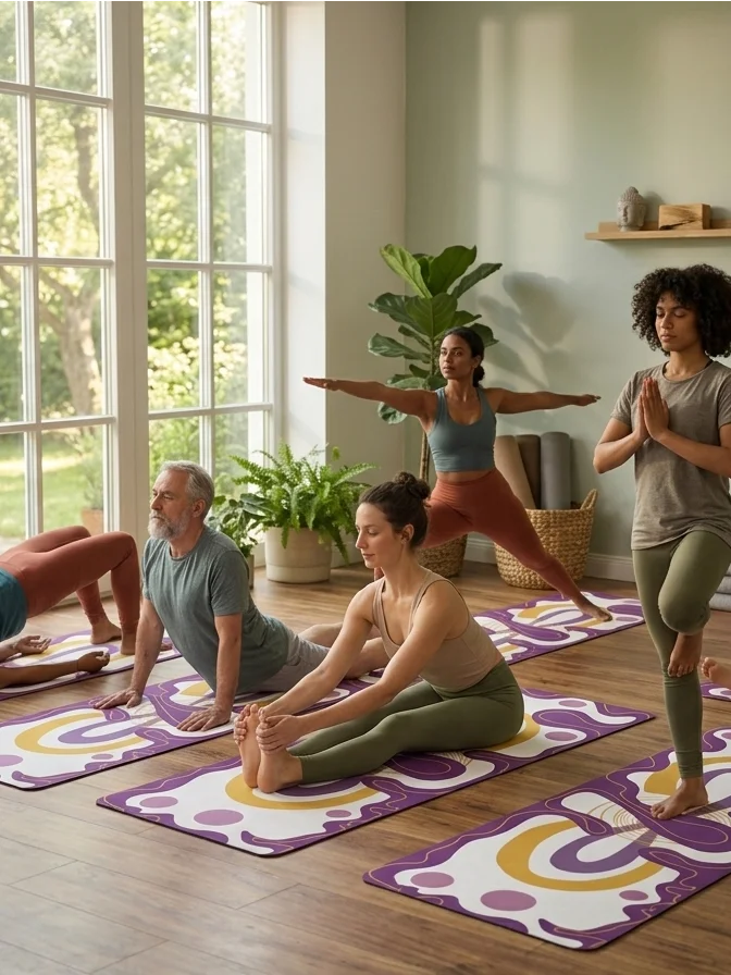 Prana Flow – Premium Designer Yogamatte product image (3)