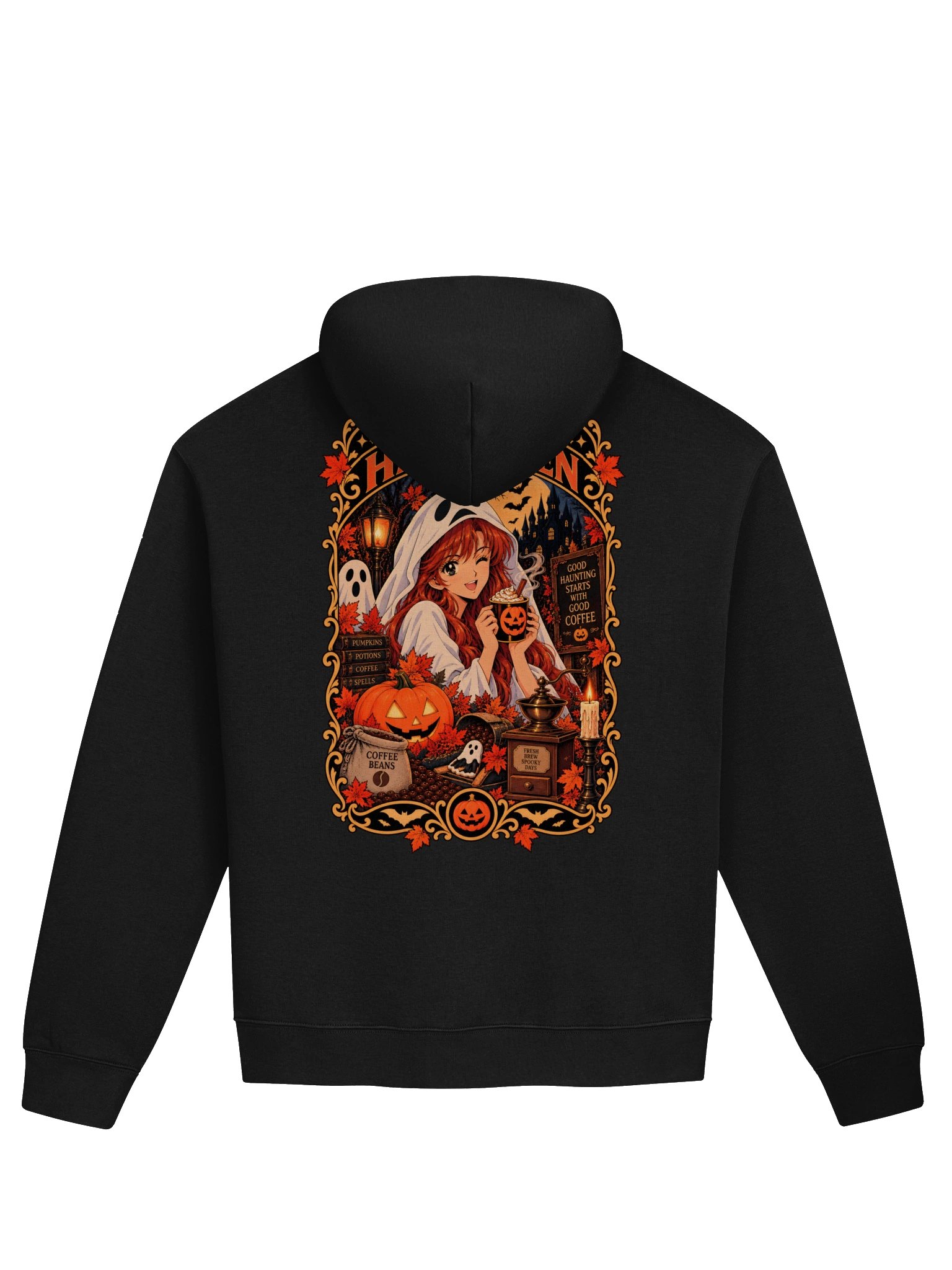 Halloween – Ghostly Coffee | Men's Hoodie product image (12)