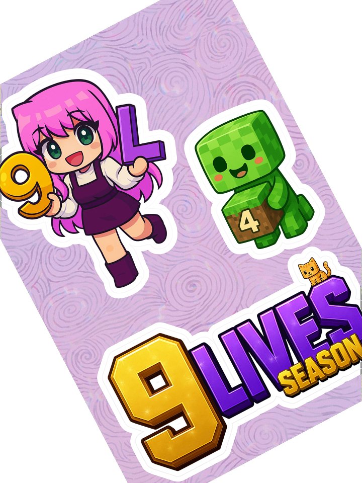 9LS4 TheBayker Sticker Sheet product image (2)