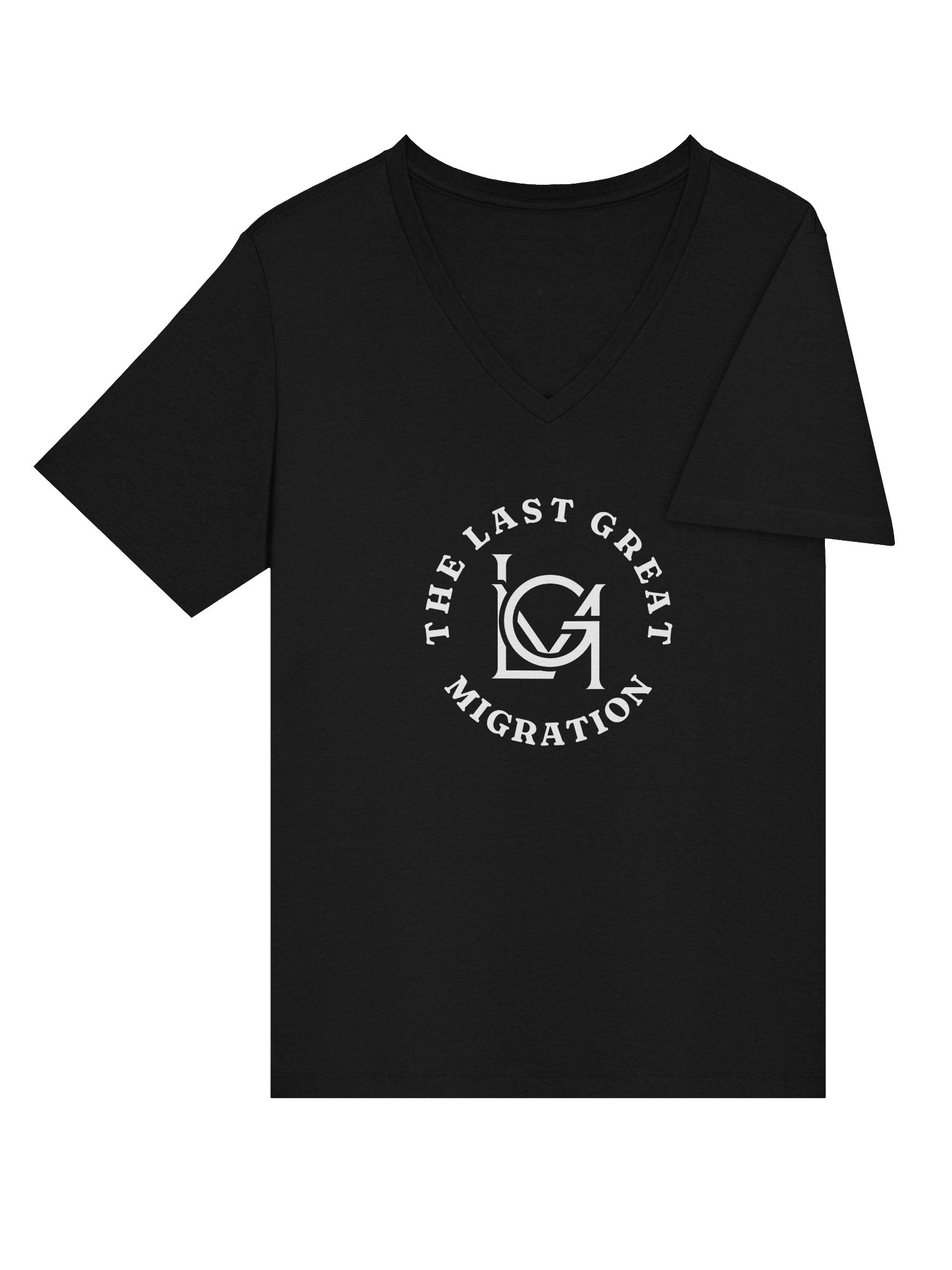 The Emblem V Neck (Women's, White Logo) product image (23)