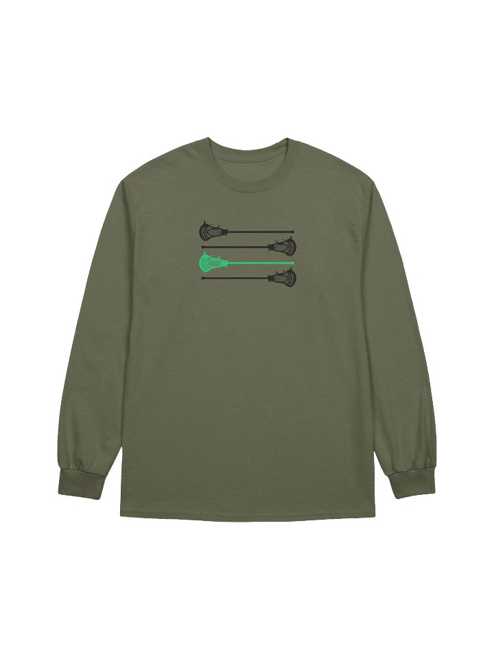 Lacrosse Sticks Long Sleeve Tee product image (1)