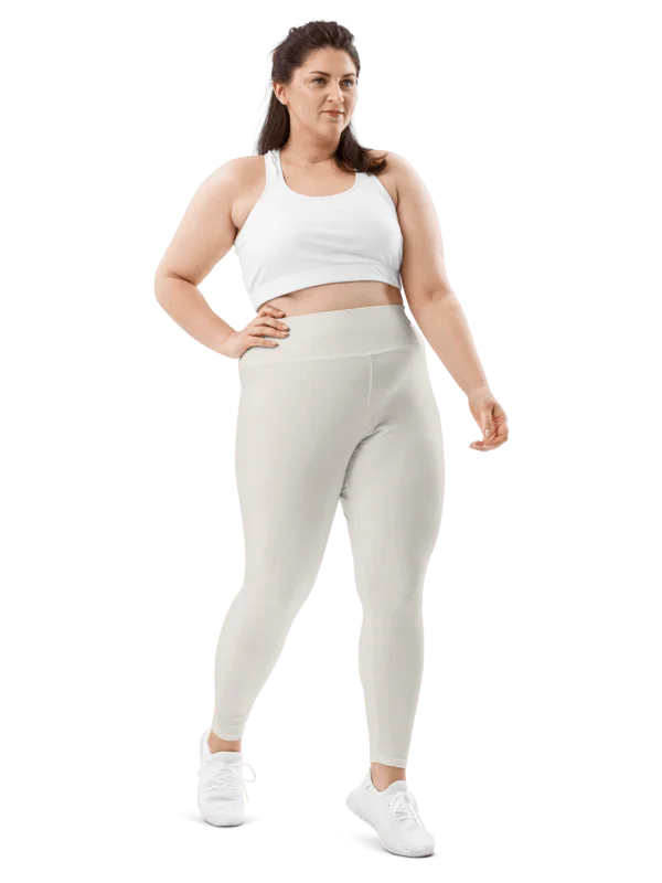 Plus Size Leggings | Comfortable High-Waisted Leggings for Everyday Wear product image (2)