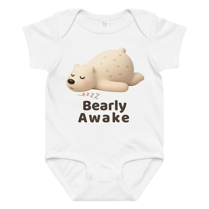 Bearly Awake Baby Onesie – Sleeping Bear Outfit product image (13)