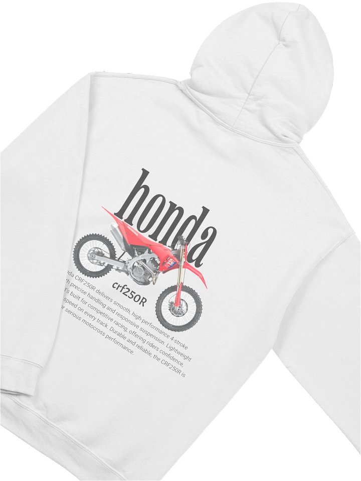 honda CRF250R hoodie product image (2)