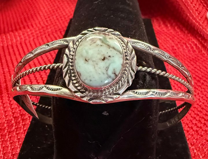 Artisan Dry Creek Turquoise Classical Split-Shank Cuff Bracelet product image (1)