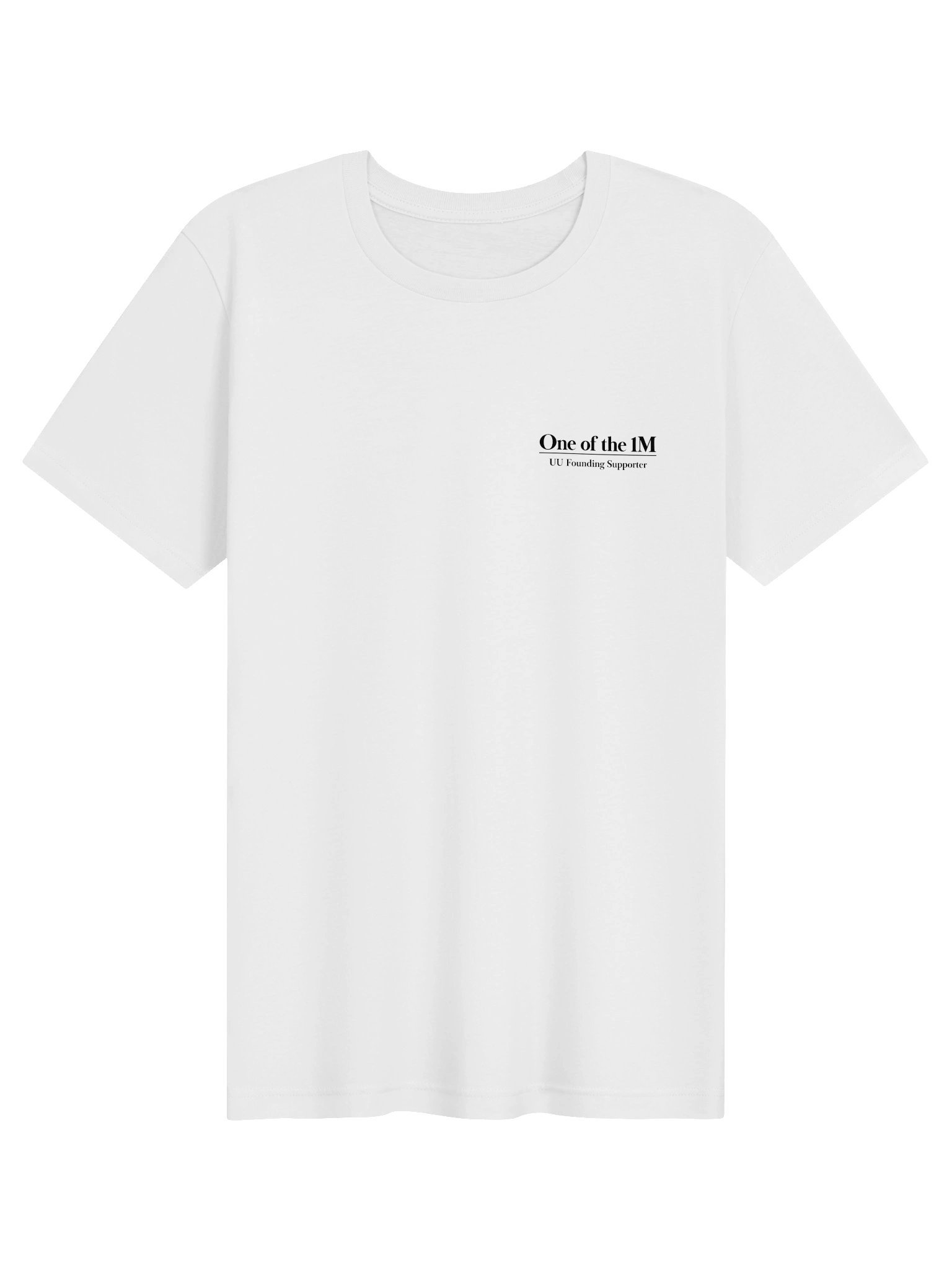 T-Shirt White with Logo product image (1)