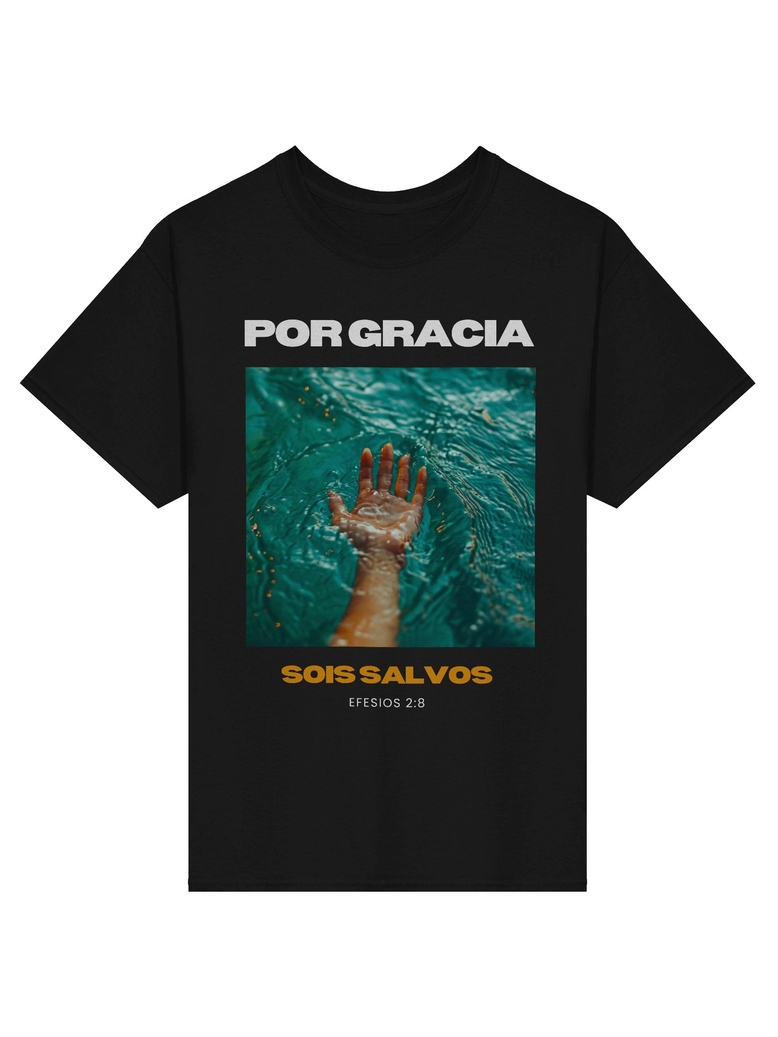 Camiseta Unisex Manga Corta | Por Gracia sois salvos product image (1)