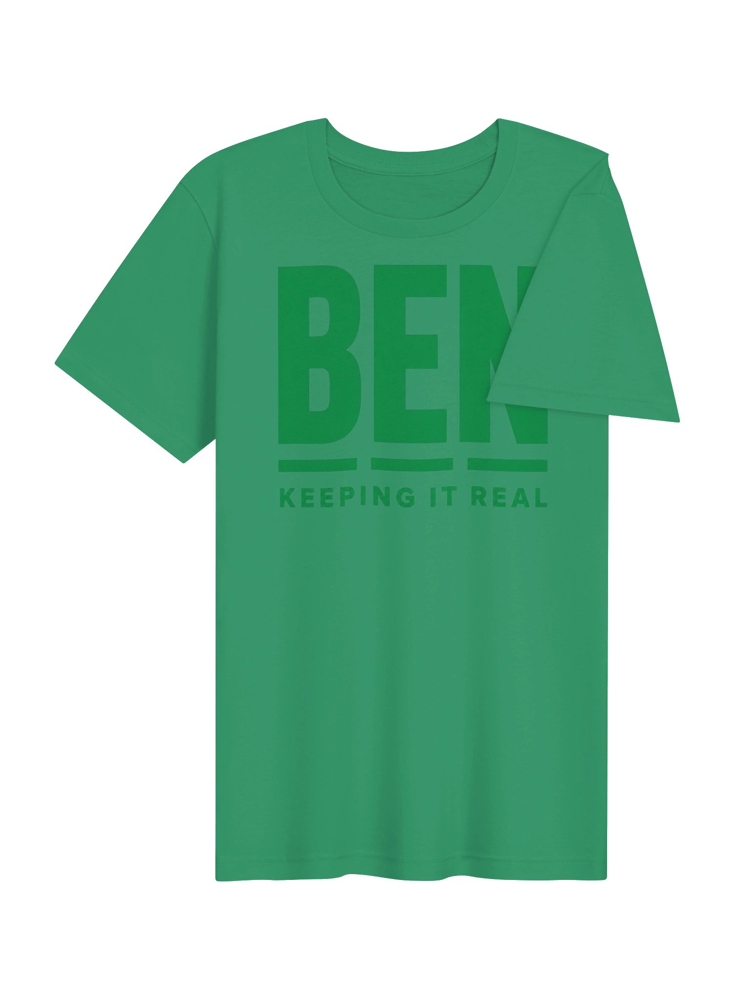 BEN “Keeping It Real” Green T-Shirt product image (4)