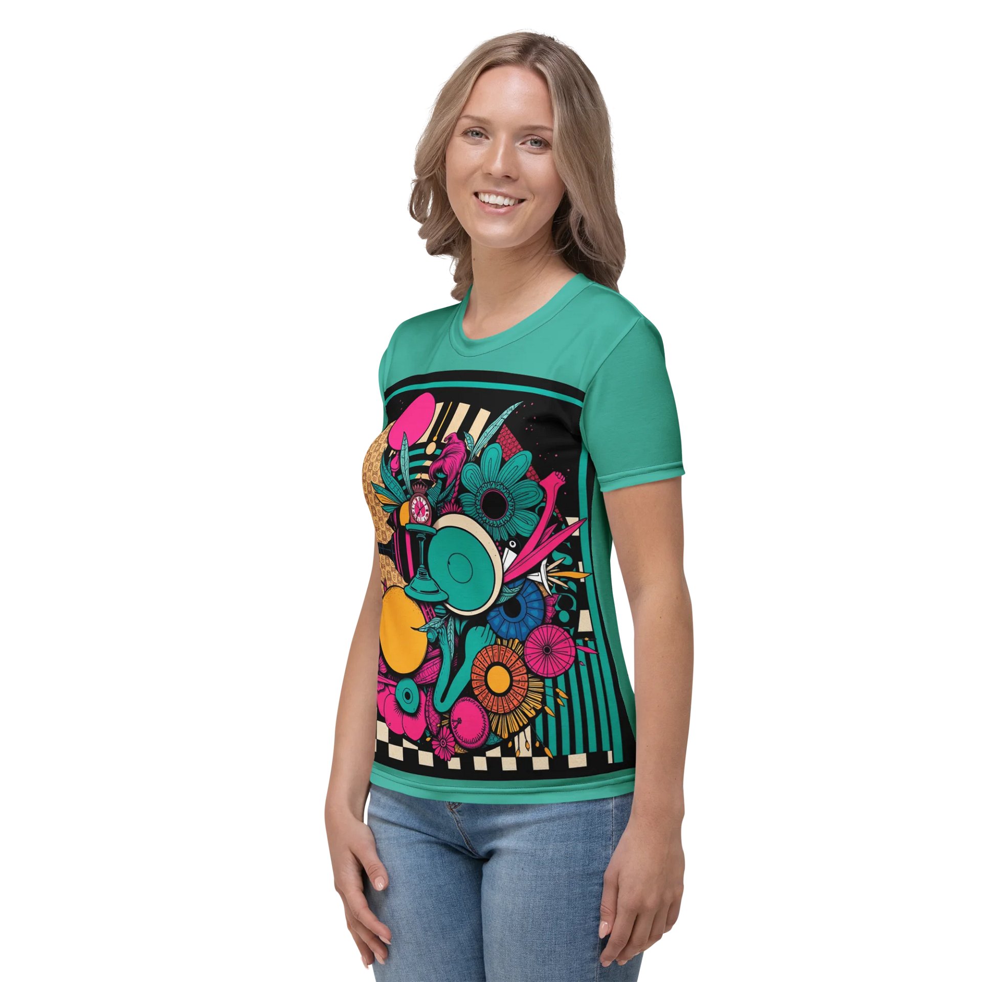 Vibrant Pop-Art Dreams Women's T-Shirt product image (3)