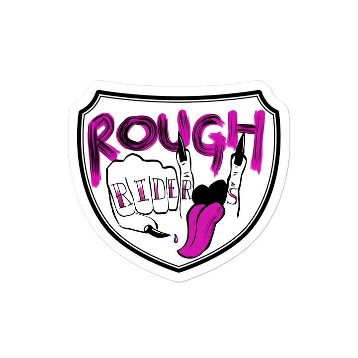 Rough Riders Die-Cut Sticker product image (2)