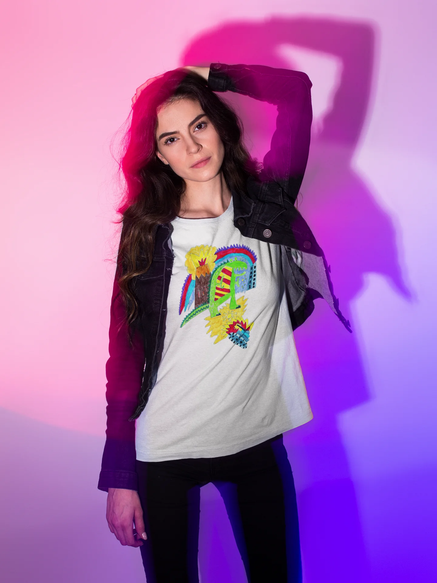 Abstract Dinosaur Romp T-Shirt product image (6)