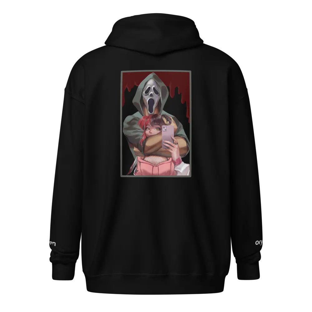 Say Cheese! - Ghostface Zip Up product image (1)
