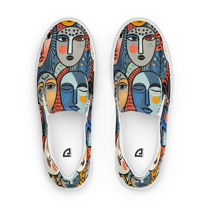 Faces Art Canvas Shoes product image (1)