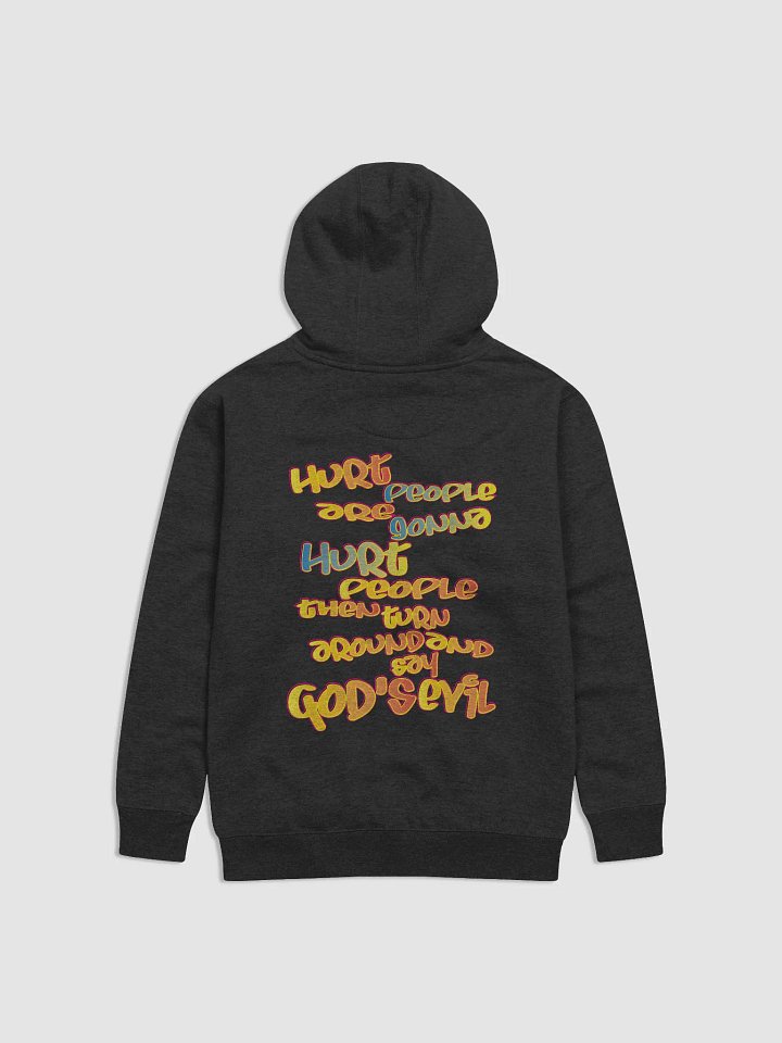 Hurt People - Graffiti - Cotton Heritage Unisex Premium Hoodie (BACK) product image (1)