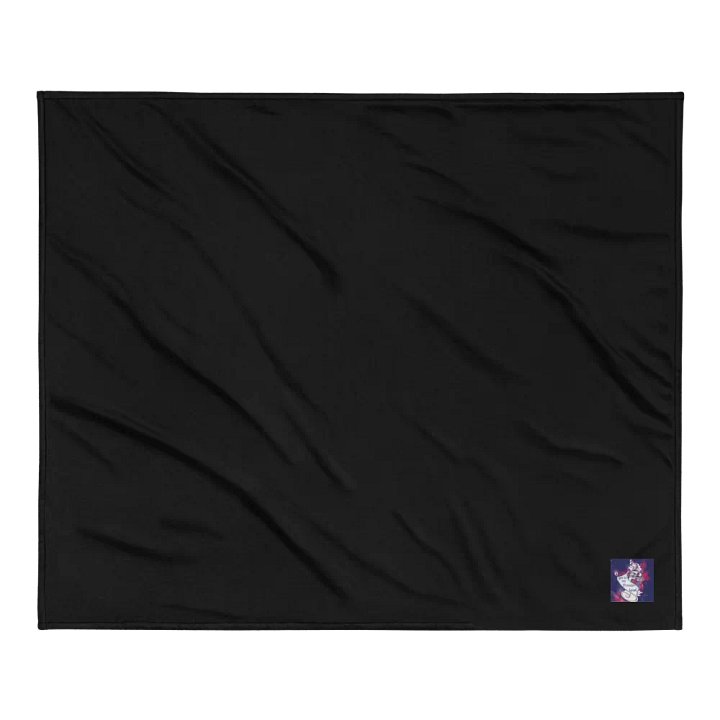 Bestickte Premium-Sherpa-Decke mit Motiv get to my Printer level product image (2)