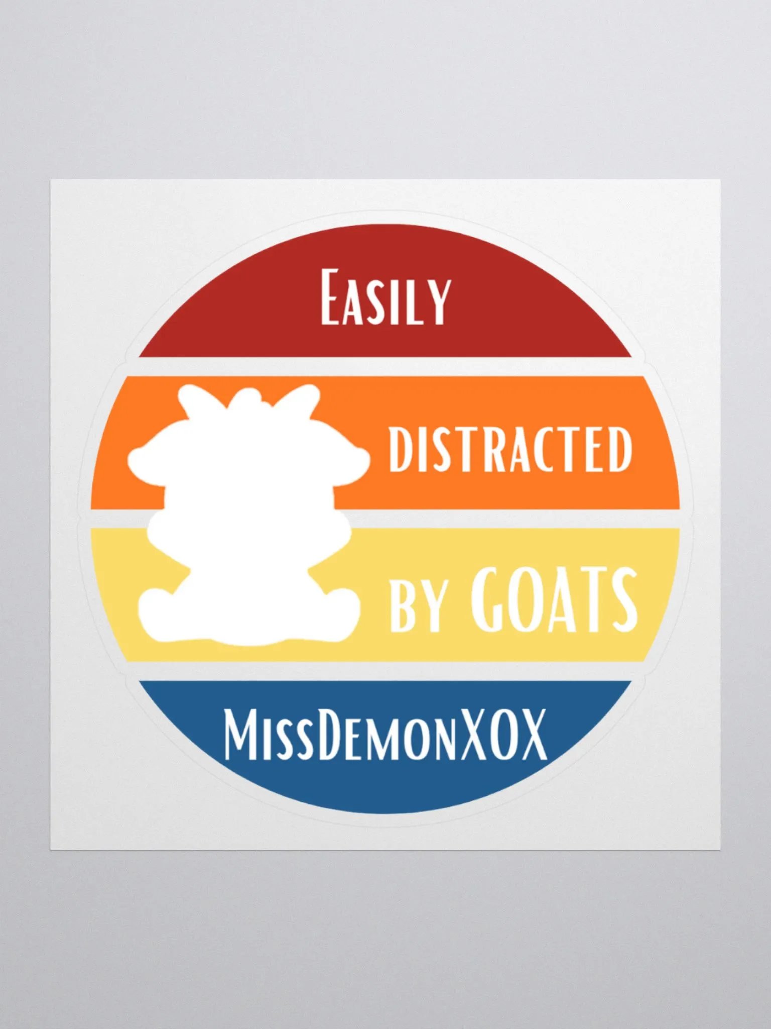 Easily Distracted Sticker product image (1)