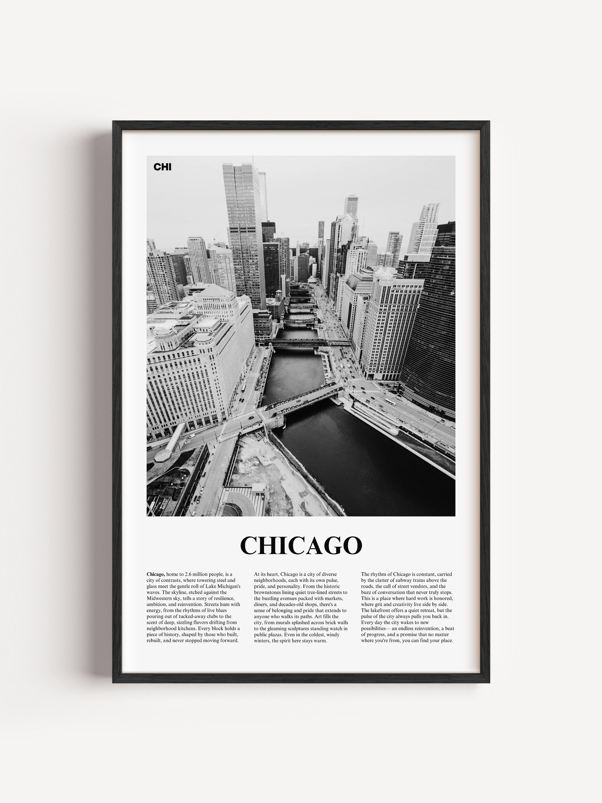 Chicago 03 Newspaper Poster product image (1)