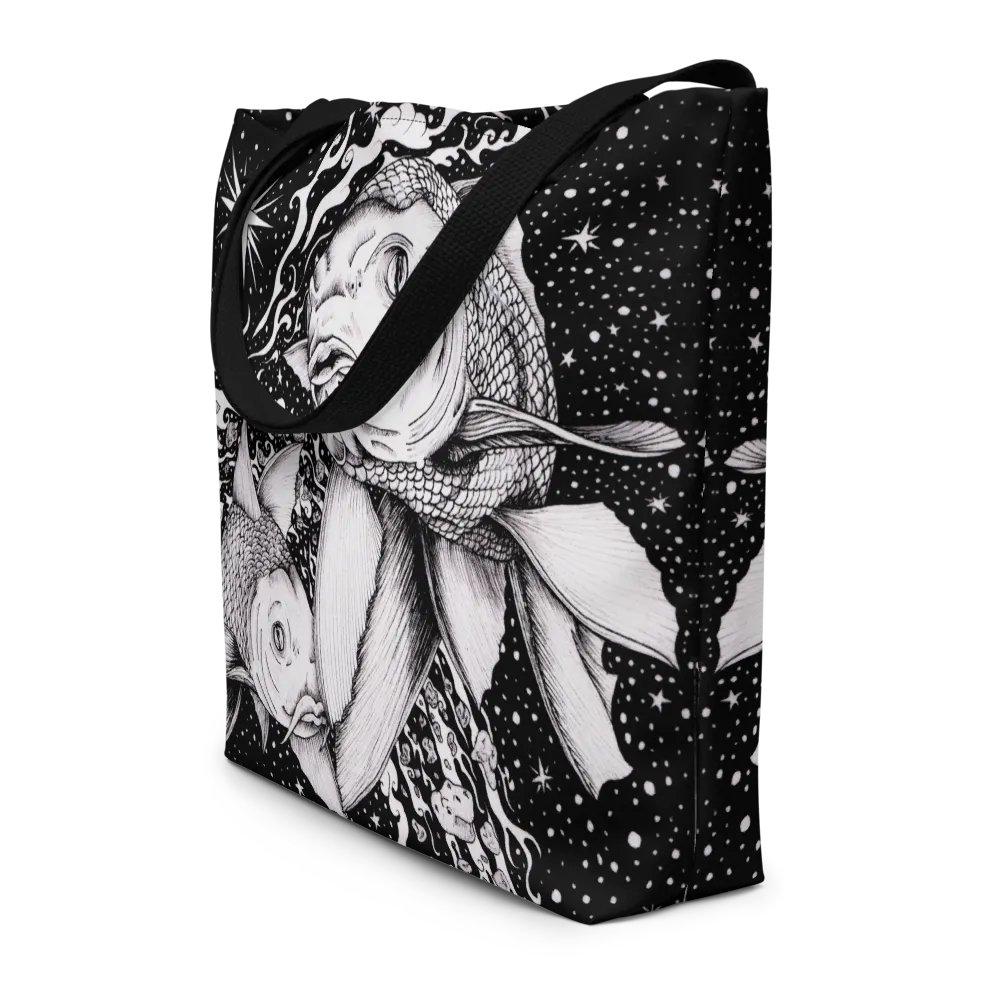 Pisces Zodiac All Over Print Tote Bag product image (8)
