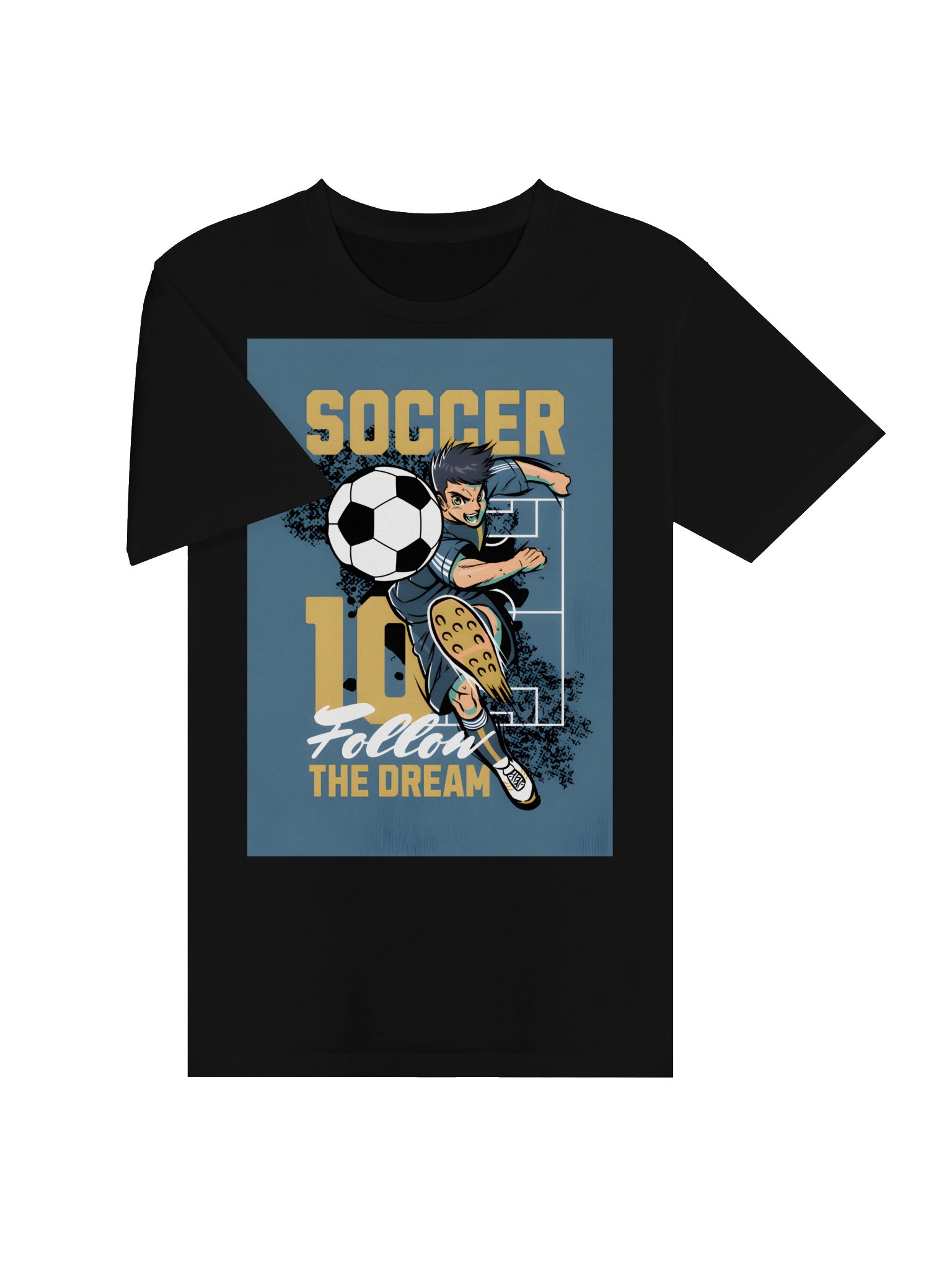 Soccer Dream Anime Poster Tee product image (22)