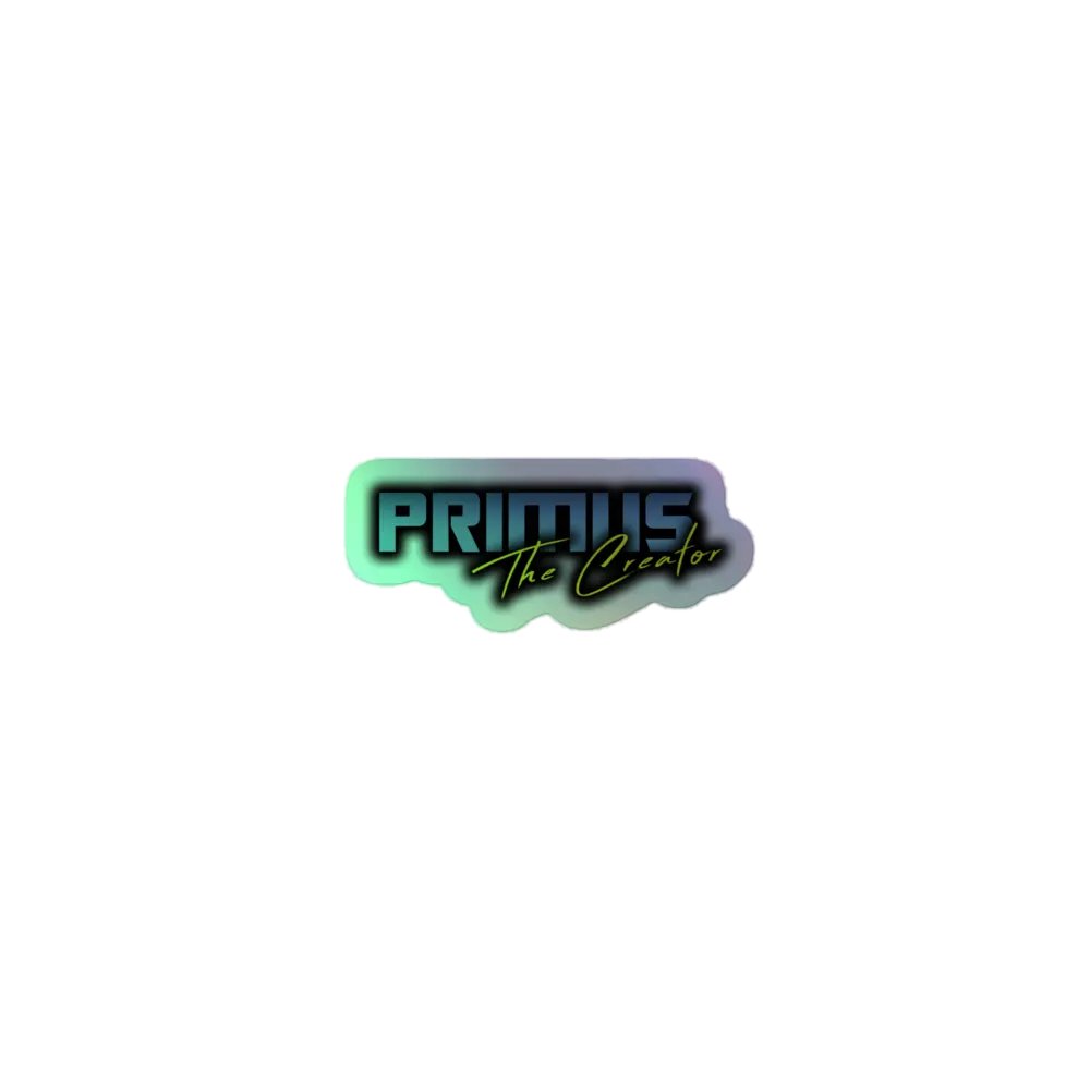PrimusTheCreator Logo Sticker! product image (1)