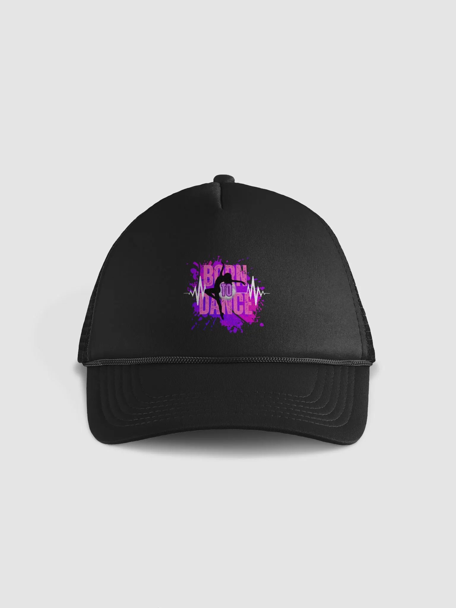 Born to Dance Her Silhouette Trucker Hat product image (1)