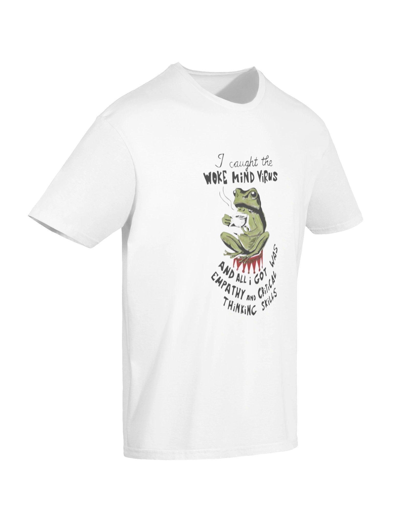I Caught The Woke Mind Virus Shirt product image (7)
